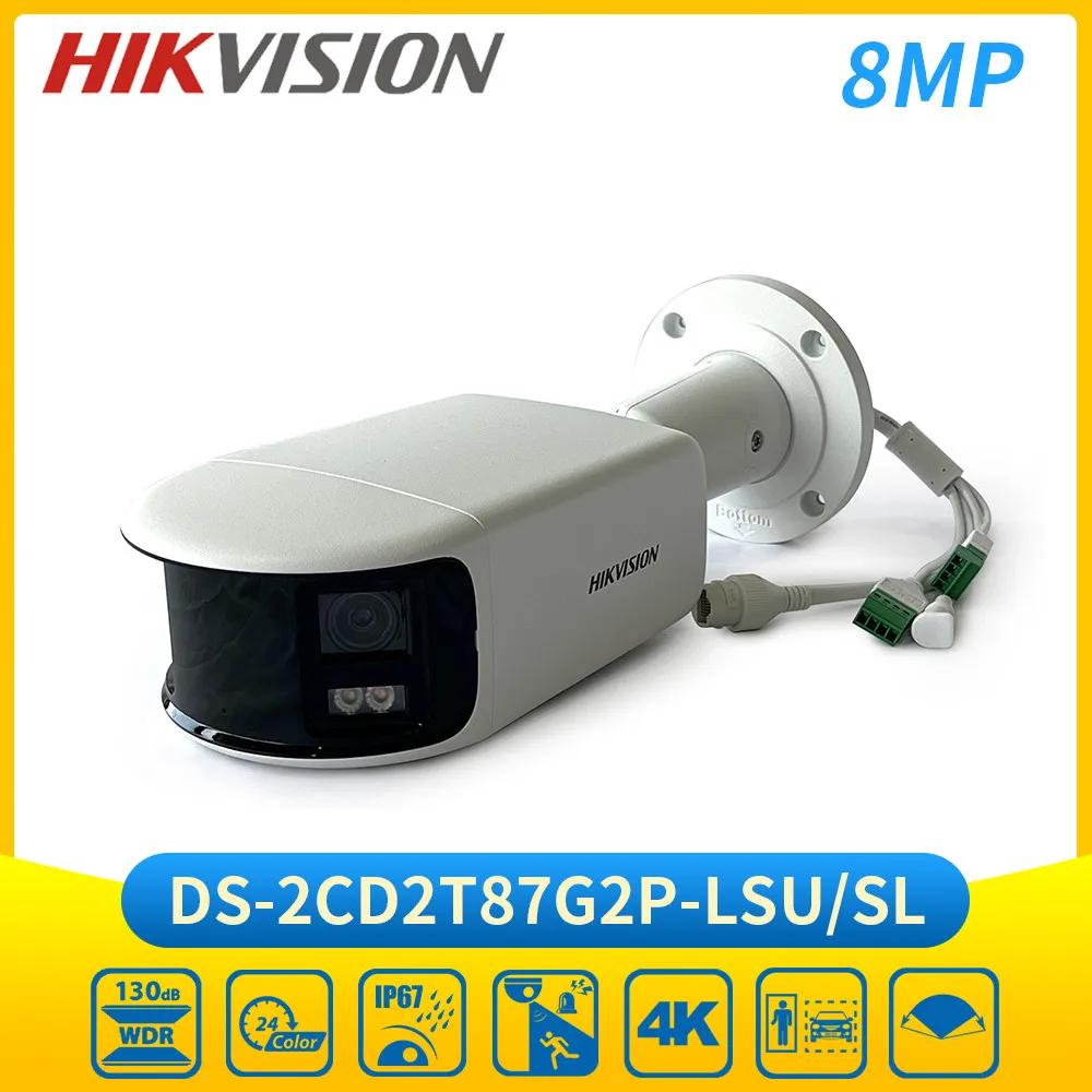 Hikvision DS-2CD2T87G2P-LSU/SL 8MP 4K Panoramic ColorVu Bullet CCTV Camera  POE IP67 IP Camera