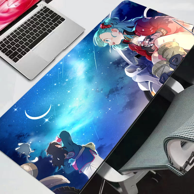 

Mouse Pad Computer Speed Type Carpet Mat For e-sports Players Laptop Keyboard Mousepad Office Desk Cool Dragon Ball DBZ Gift