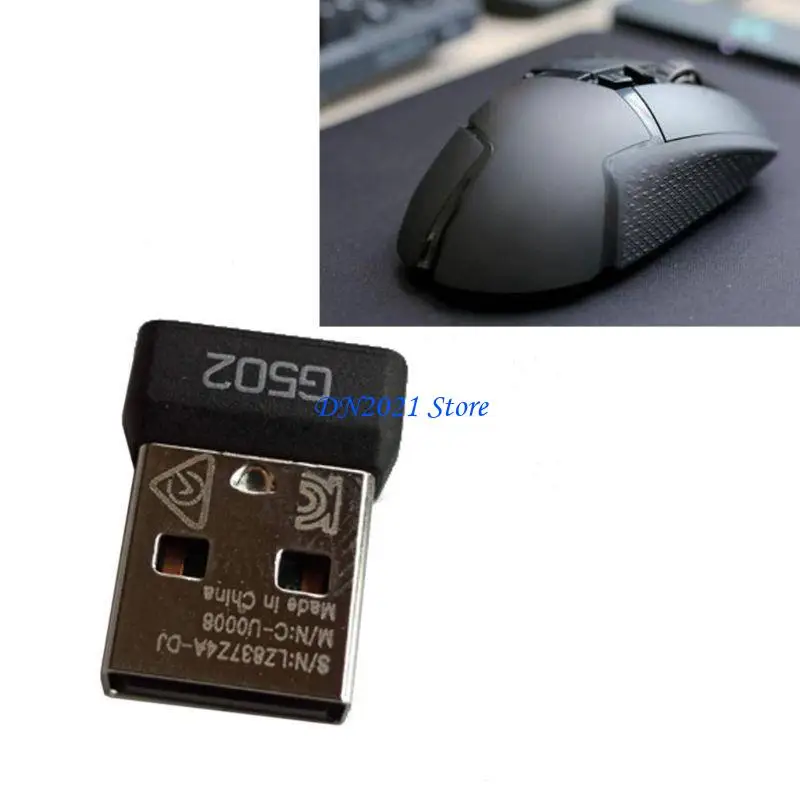 Adaptor Penerima USB F3Ke untuk G502 Lightspeed Wireless Mouse Adapter