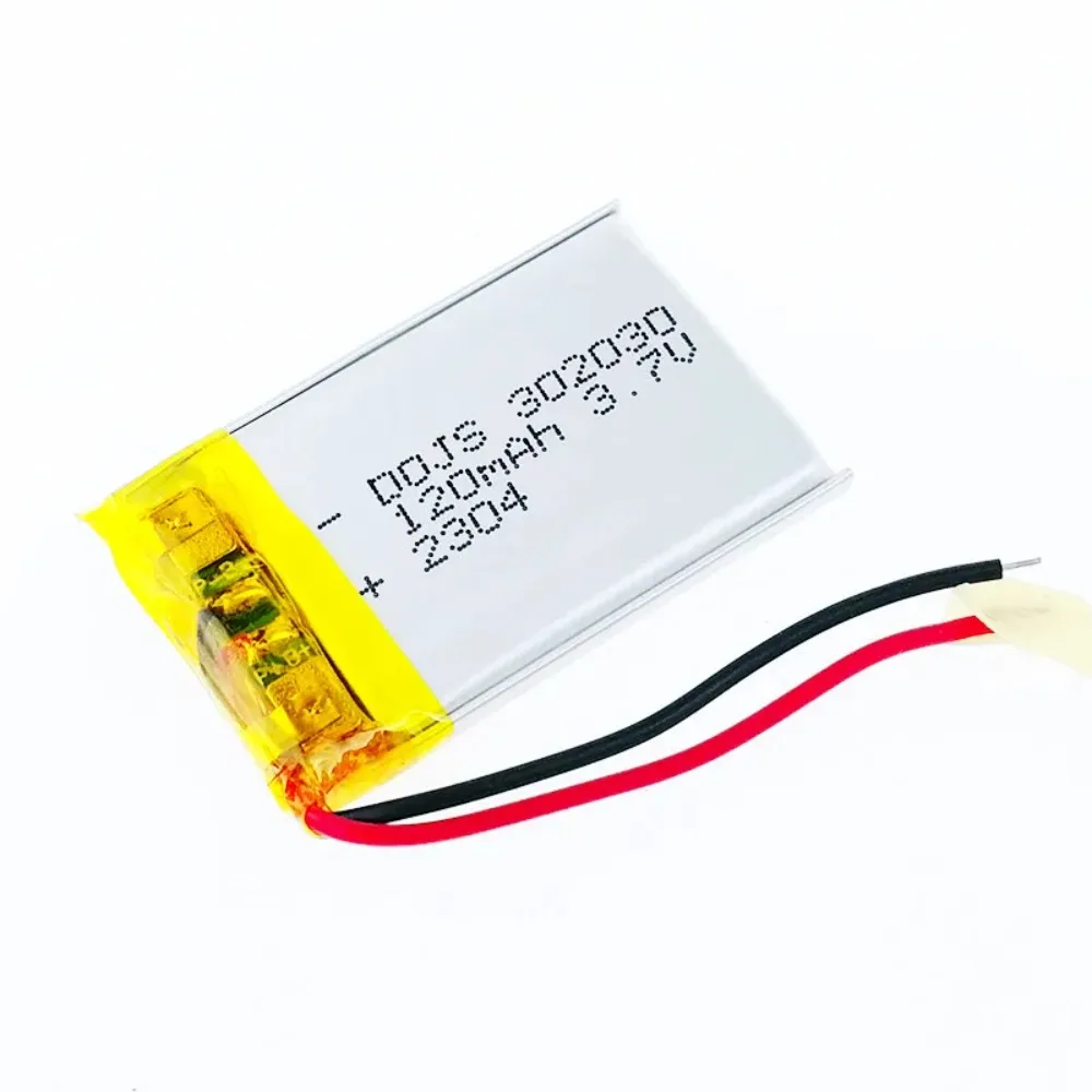 120mAh-400mAh 3.7V Li-Polymer Rechargeable Battery for DOJS402030 Dashcam 502030 Tire Pressure Monitor Body Scale Fast Shipping