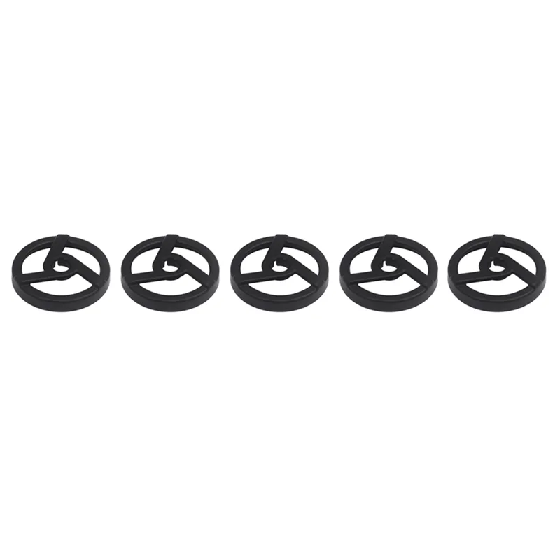 AB68 Technicas E56D 5PCS Vinyl Record 45RPM Adapter Set For 7In Turntables, 38Mm Phonograph Compatibility