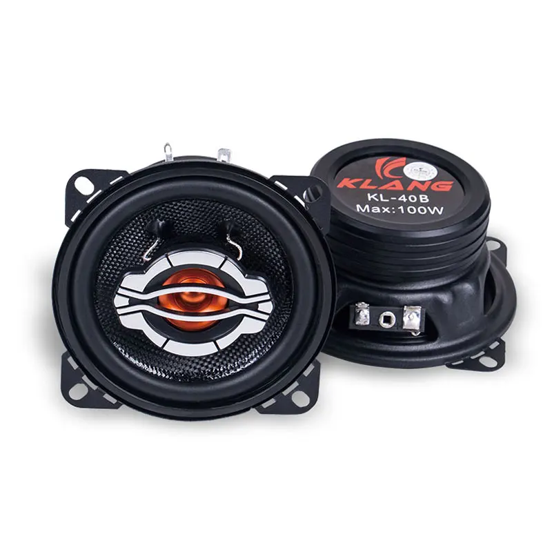 Factory OEM 12v Car Sound Stereo Speakers Full Range 4 Inch Magnet Car Sub Woofer Speakers Car Coaxial Speaker(1pair speakers)