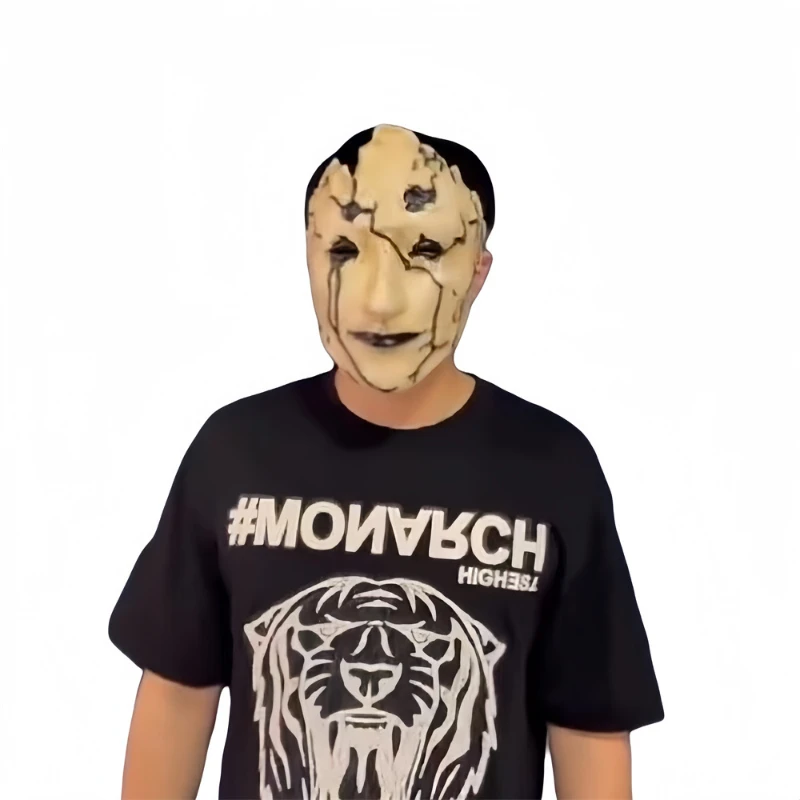 

Черный Миф: Wukong Yellowbrow Boss бриллиантовые маски Хэллоуин дом с приведениями реквизит для костюма в секретную комнату ужасная резиновая маска