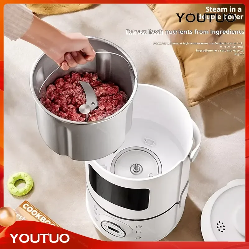 for Fully Automatic Portable Charge Stainless Steel Waterproof IPX5 Pet Food Processing Machine