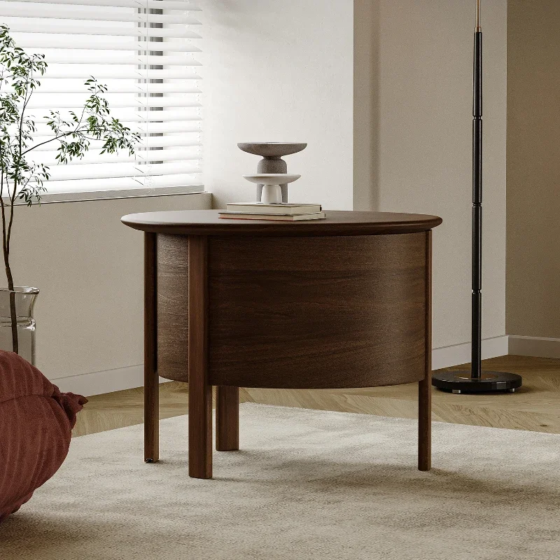 

Simple Solid Wood Creative Coffee Table Storage Split Minimalist Home Log Living Room Combination Ash Wood