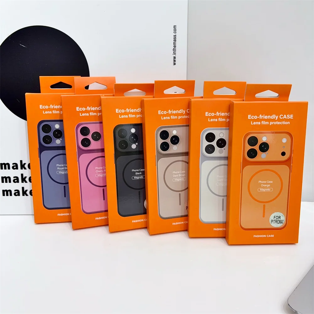 Luxuriöse Schutzhülle für Magsafe Magnetische Silikon-Handyhülle für iPhone 18 17 Pro Max Air 16 15 14 Plus 13 12 11 Boxed Stoßfeste Abdeckung – Detail 1