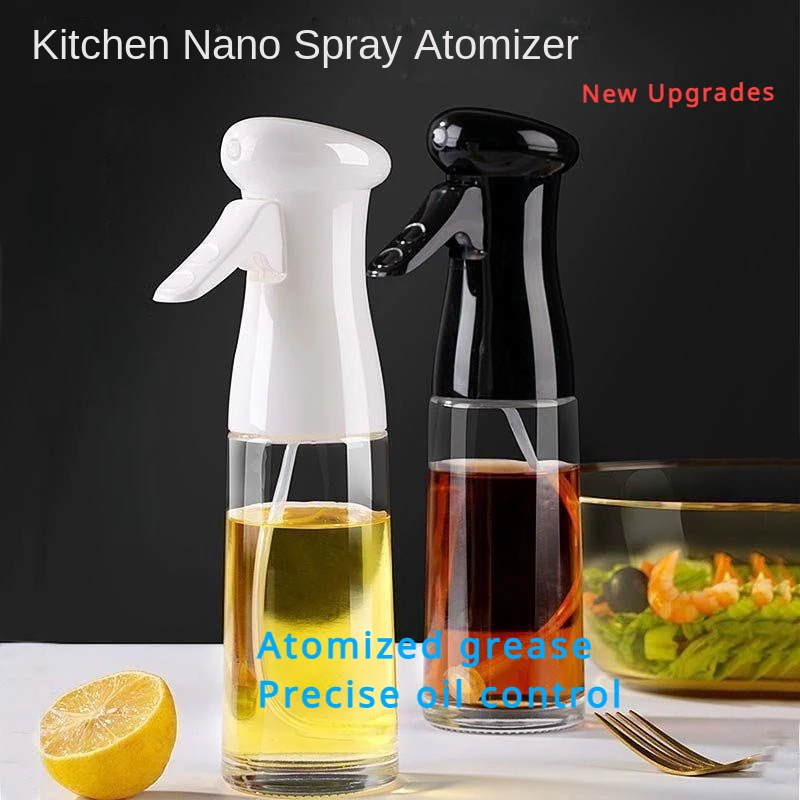 200/300/500ml Spray Bottle Camping Spice Shaker Kitchen Things Spray Oil Sprayer Accessories Tools Gadgets Dining Bar Home