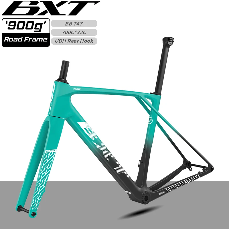 BXT T1000 Carbon Fiber Full Carbon Road Bike Frame High Strength Lightweight Racing Bike Frame view 2