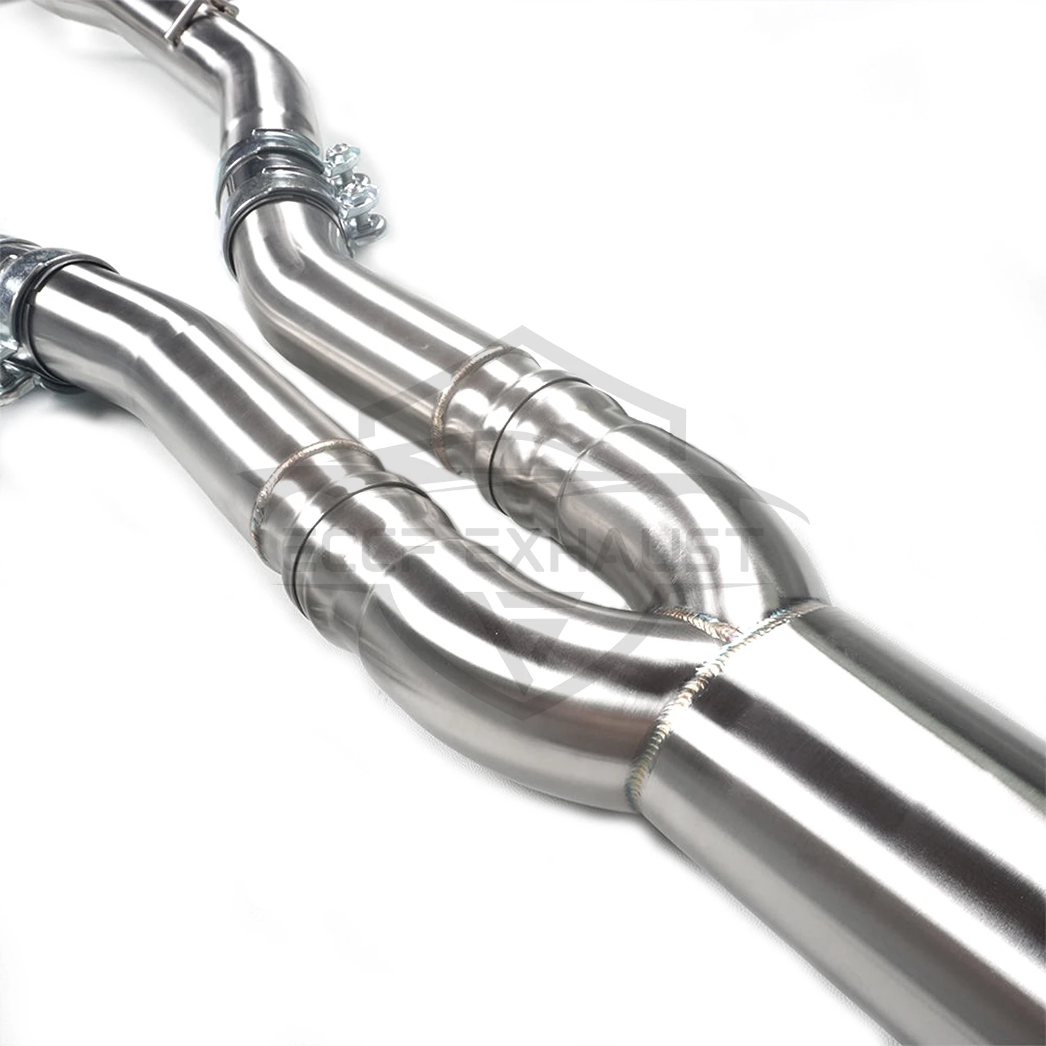 Выхлоп Catback из нержавеющей стали для BMW X3M X4M F97 F98 S58 3.0T Дополнительное управление клапаном