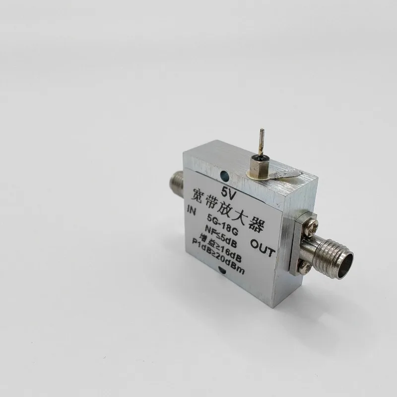 5G-18G broadband am-plifier, gain 16dB P1dB ≥ 20dBm RF am-plifier, local oscillator am-plifier