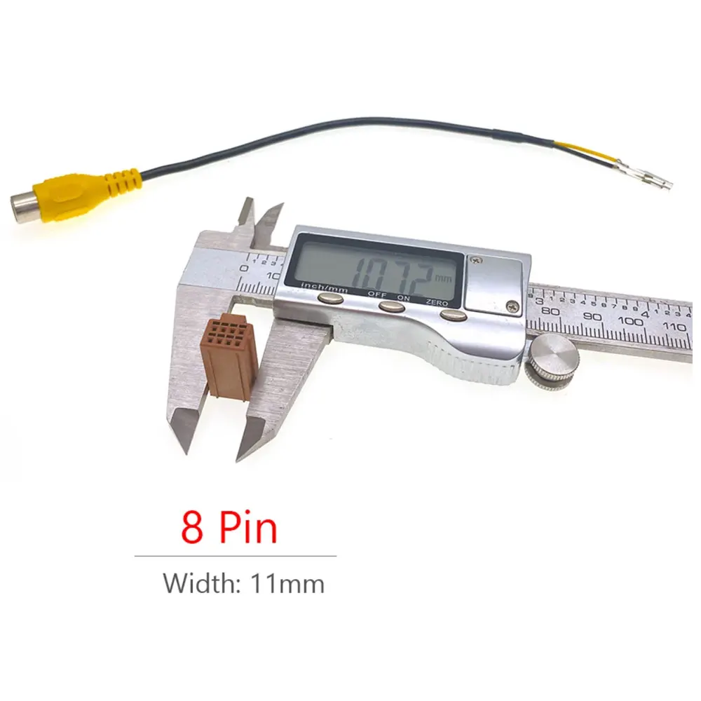 Arnés de salida RCA de 14 pines para Subwoofer, adaptador de Cable de cámara DIY, Conector de cableado para Radio Estéreo Android, accesorios