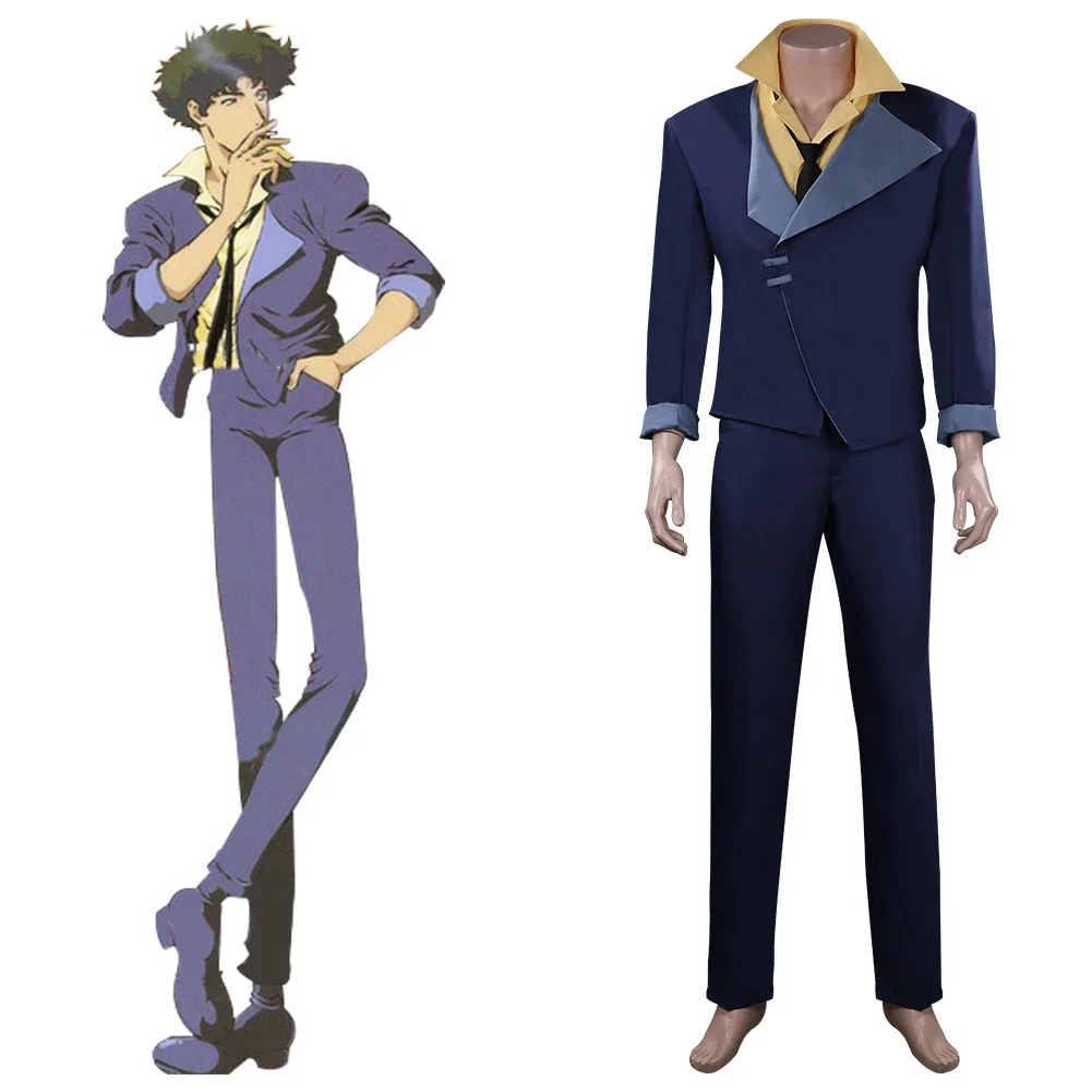 

Anime Cowboy Spike Spiegel Cosplay Costume Outfits Halloween Carnival Suit