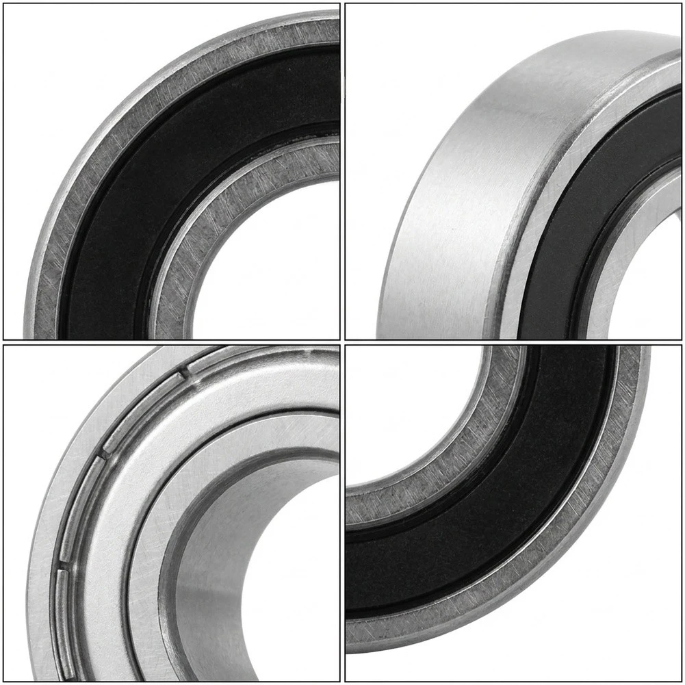 2Pcs Deep Groove Ball Bearings For Linsheng K5579-34520 Lawn Mower Replacement Parts Metal Garden Tool Accessories