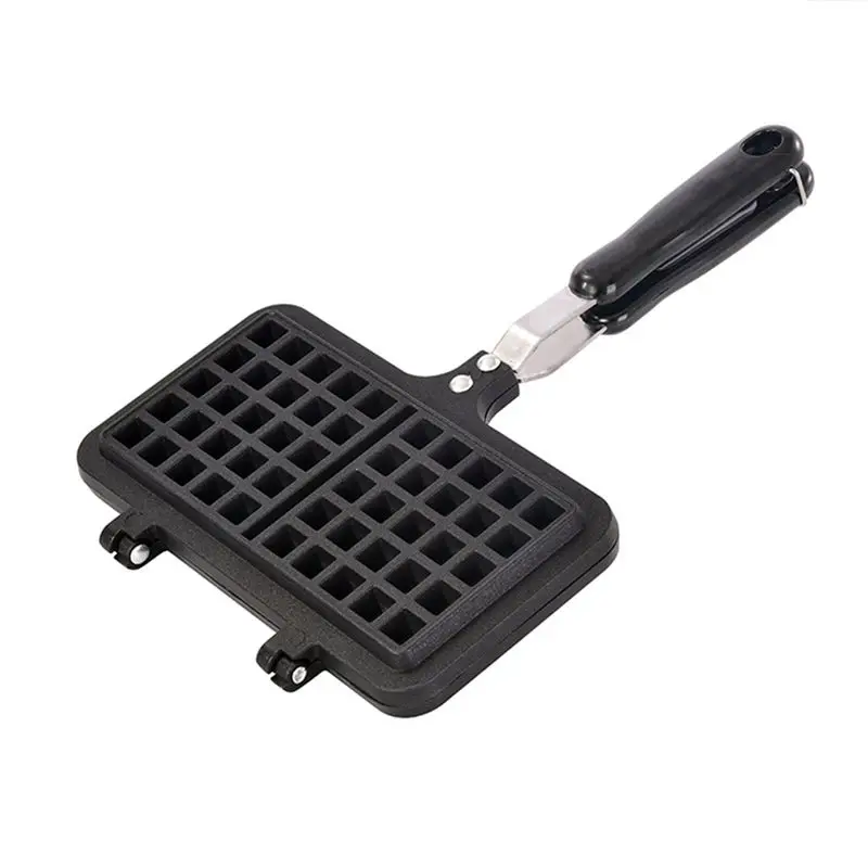 AT21-1 Piece Deep Fill Non-Stick Aluminum Alloy Traditional Belgian Waffle Maker For Easy Clean A