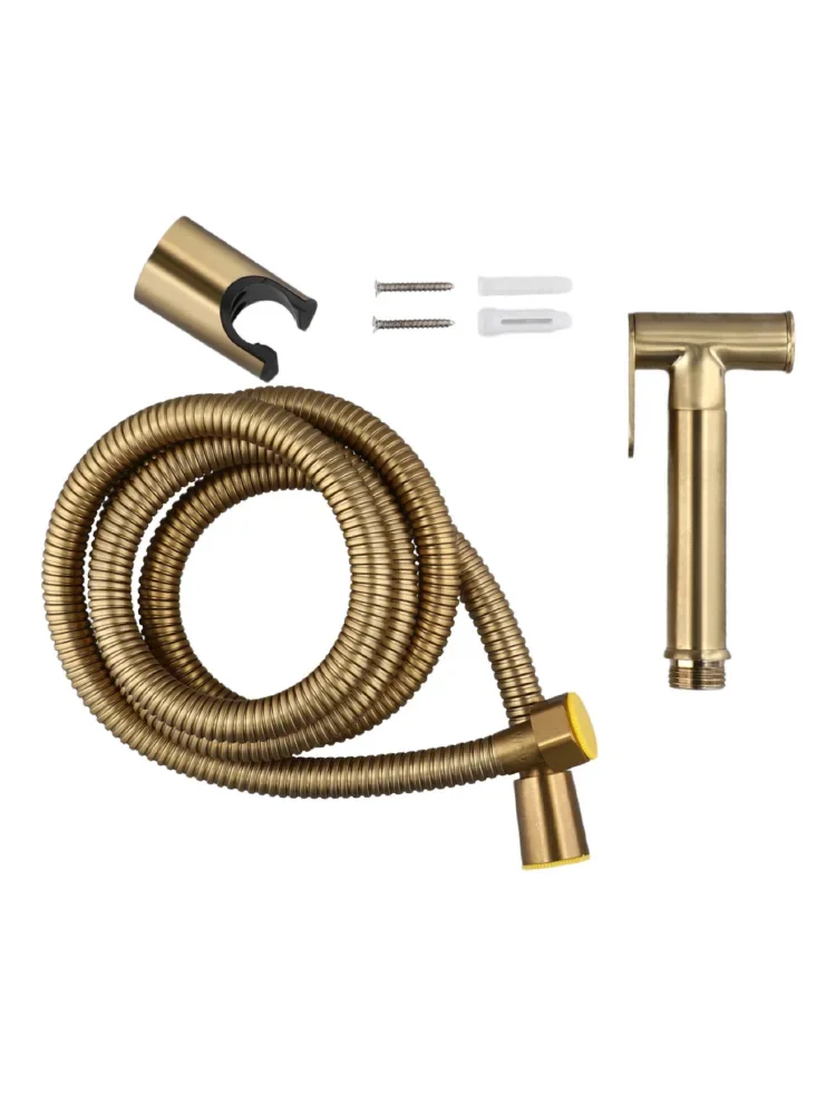 

Набор распылителей для ванной комнаты, туалета, ванной комнаты, латунный распылитель для биде, высококачественный латунный герметичный шланг, универсальный набор распылителей