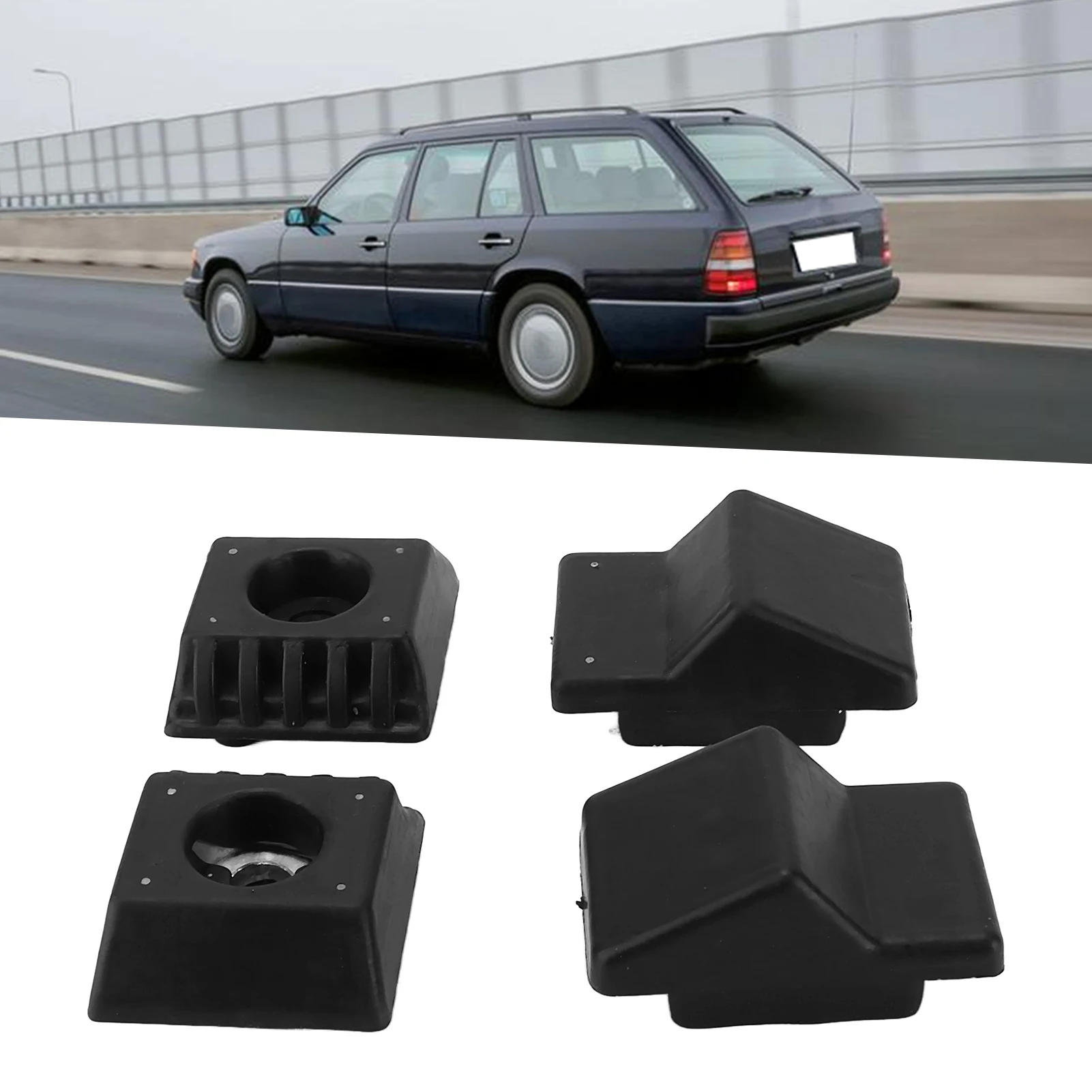 1247580044 Tailgate Stop Buffer Rubber 1247580044 Replacement for Mercedes W124 A124 C124 S124 Tail Gate Stops A1247580144