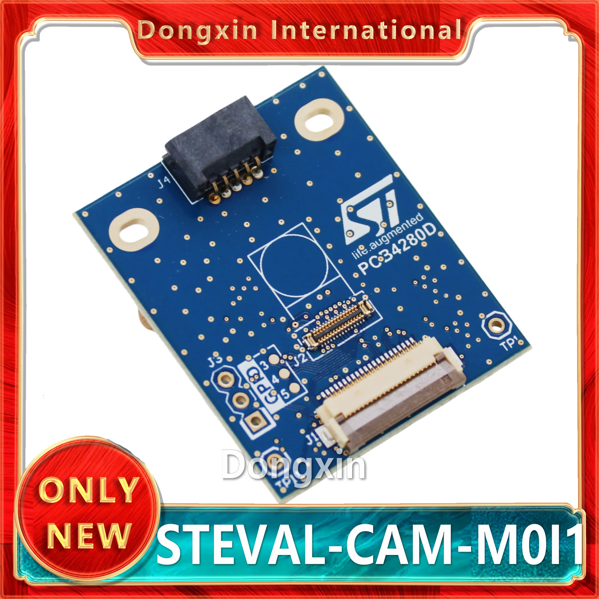 

STEVAL-CAM-M0I1 P-Board: Универсальный комплект MIPI CSI-2 для встроенных модулей камеры ST BrightSense на платах MPU и MCU