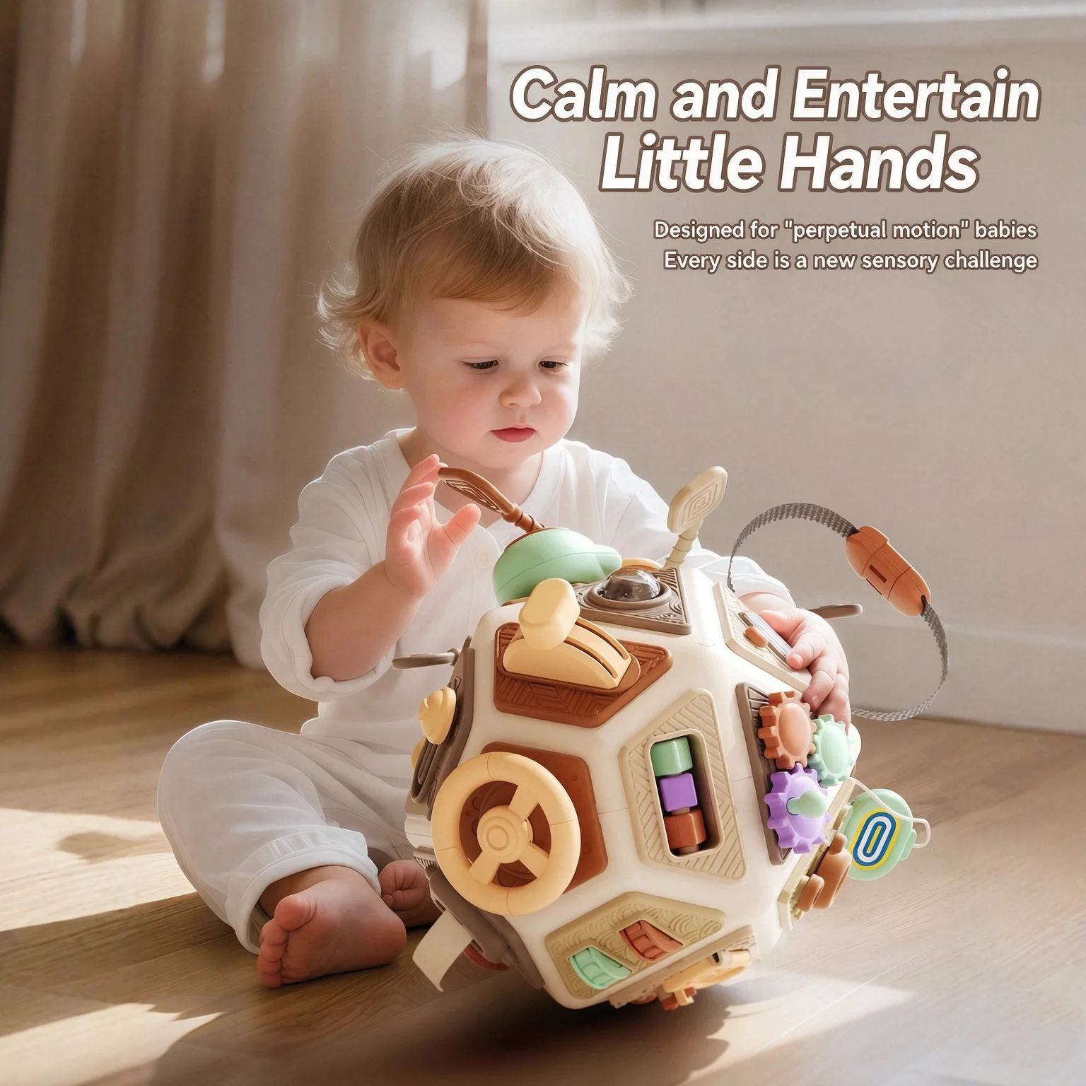 Disassembly & Reassembly Toy – Cause-And-Effect Logic Training, Parent-Child Interactive Stress Reliever, Food-Grade Safe