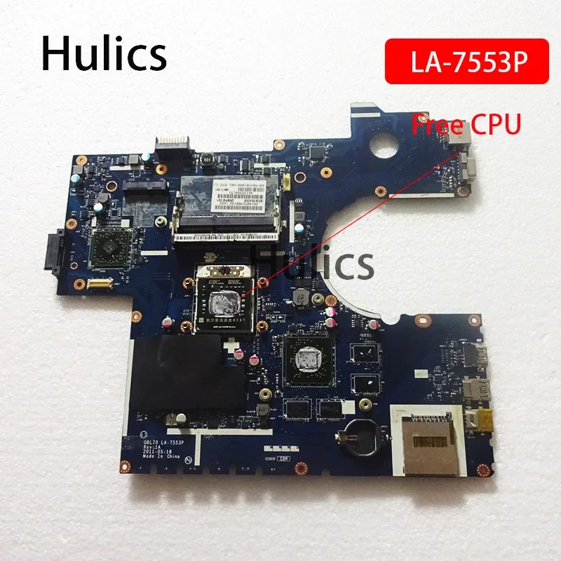 

Hulics используется QBL70 LA-7553P материнская плата для ASUS X73T K73TA X73TA K73TK материнская плата для ноутбука K73T основная плата БЕСПЛАТНО процессор