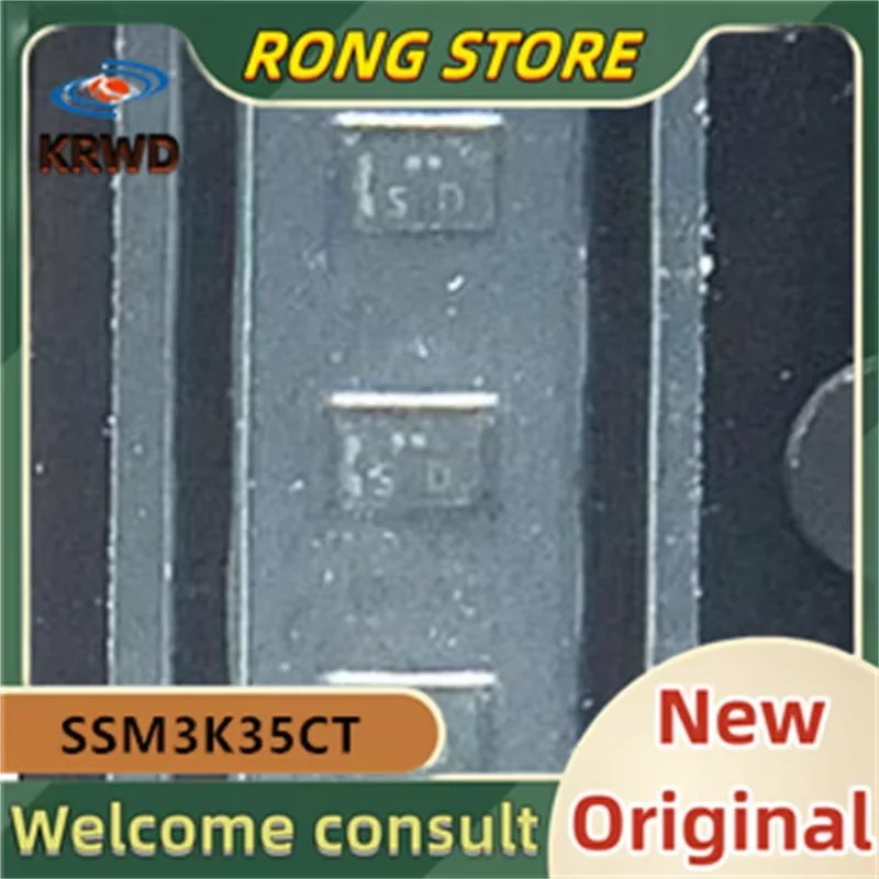 

SD новые и оригинальные SSM3K35CT SOT-883, 50 шт.