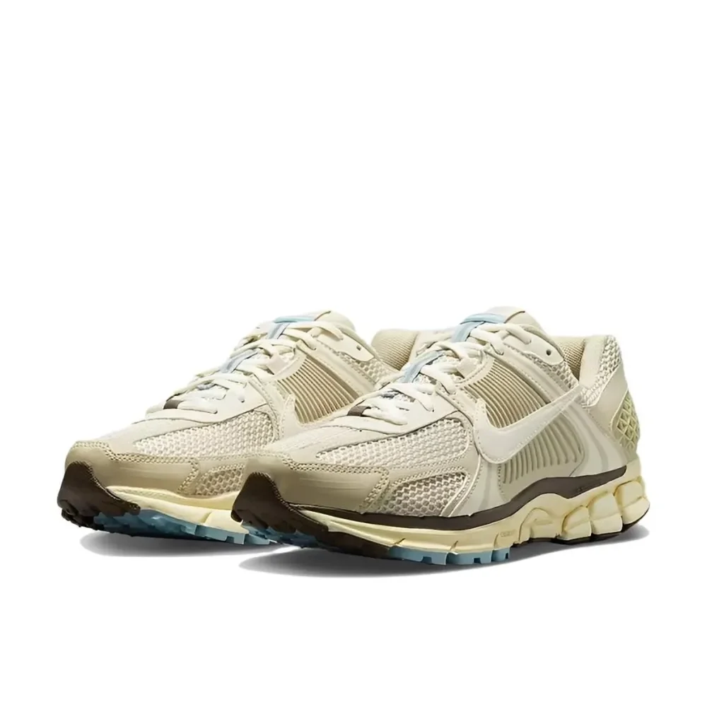 Nike Original Beige Air Zoom Vomero 5 Low Top Breathable Running Shoes Comfortable and Lightweight Men's and Women's Sneakers