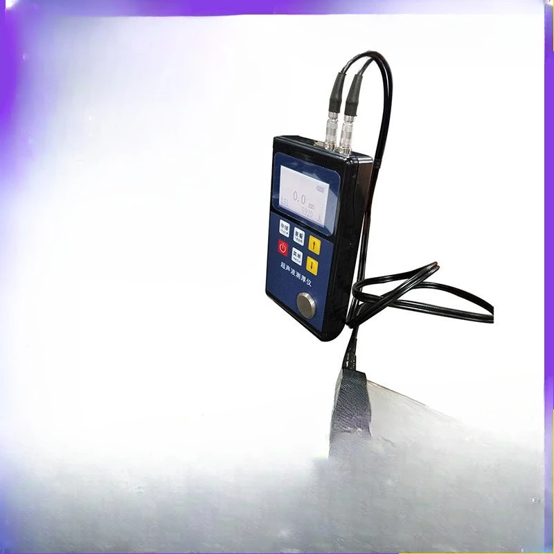 

Plastic ceramic glass fiber ultrasonic good conductor metal wall thickness tester