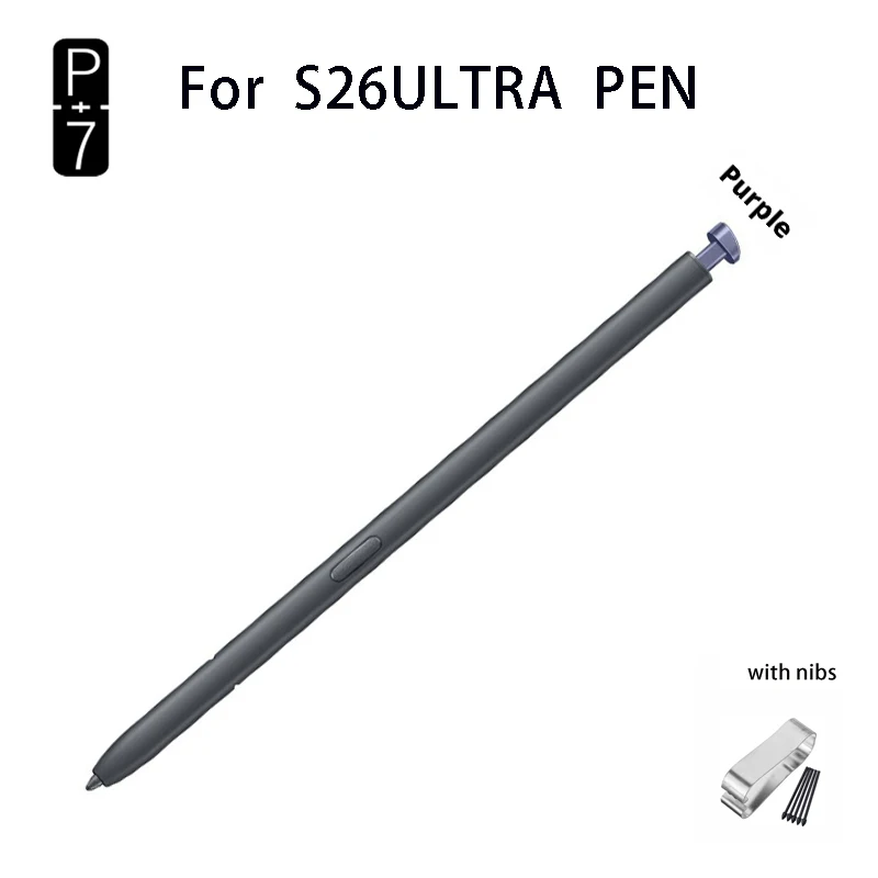 P+7 Stylus Pen For Samsung Galaxy S26Ultra  S26u Stylus S26U Pen Touch Screen Pen SPen Without Bluetooth
