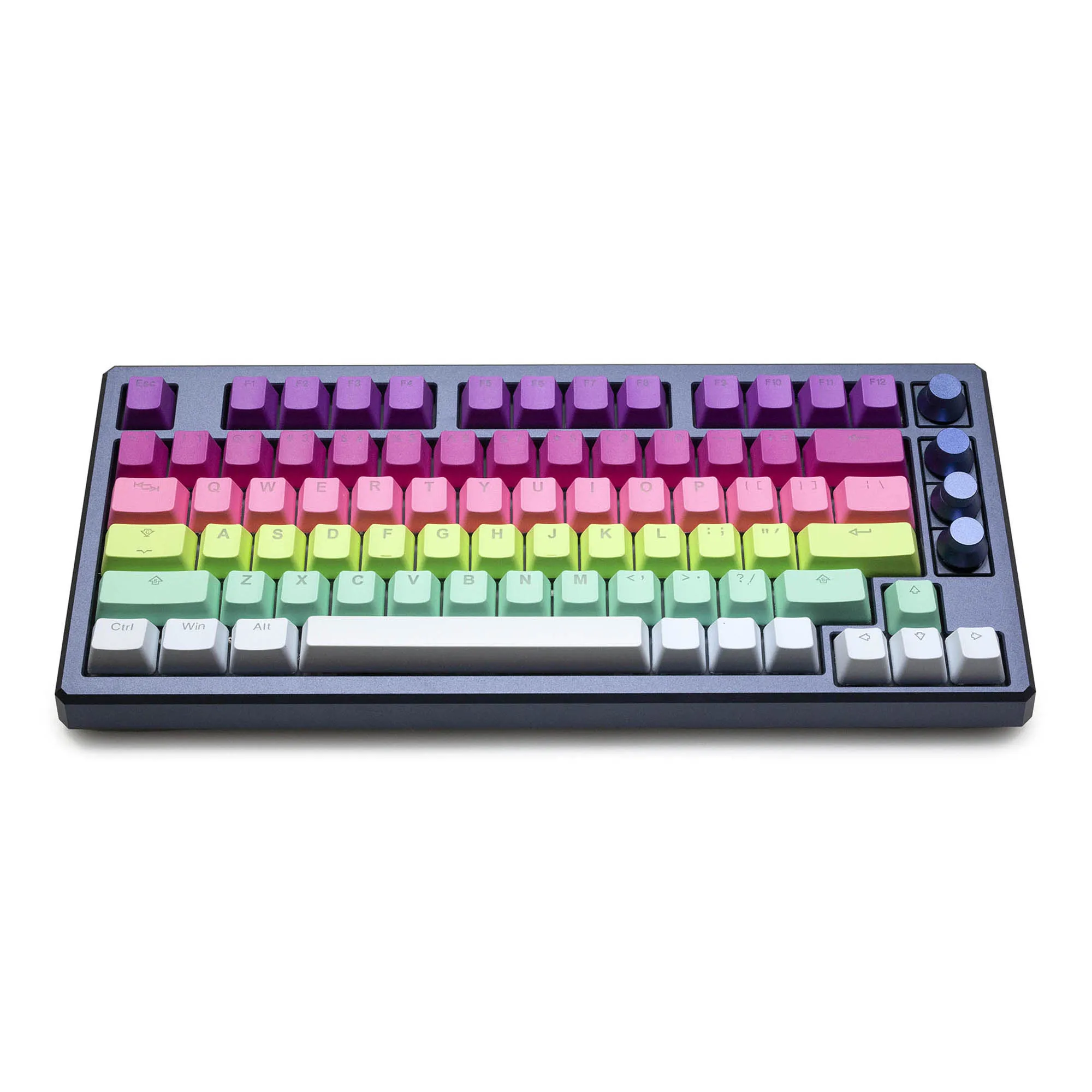 

Taihao Ice Cream Keycap PBT Doubleshots Keycap OEM Profile for mechanical keyboard gradient Colorway