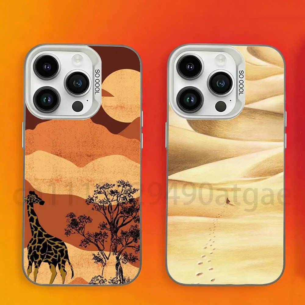 

Desert camel Phone Case For iPhone 17,16,15,14,13,12,11,Pro,Max,Plus,Mini, Matte Shockproof Case