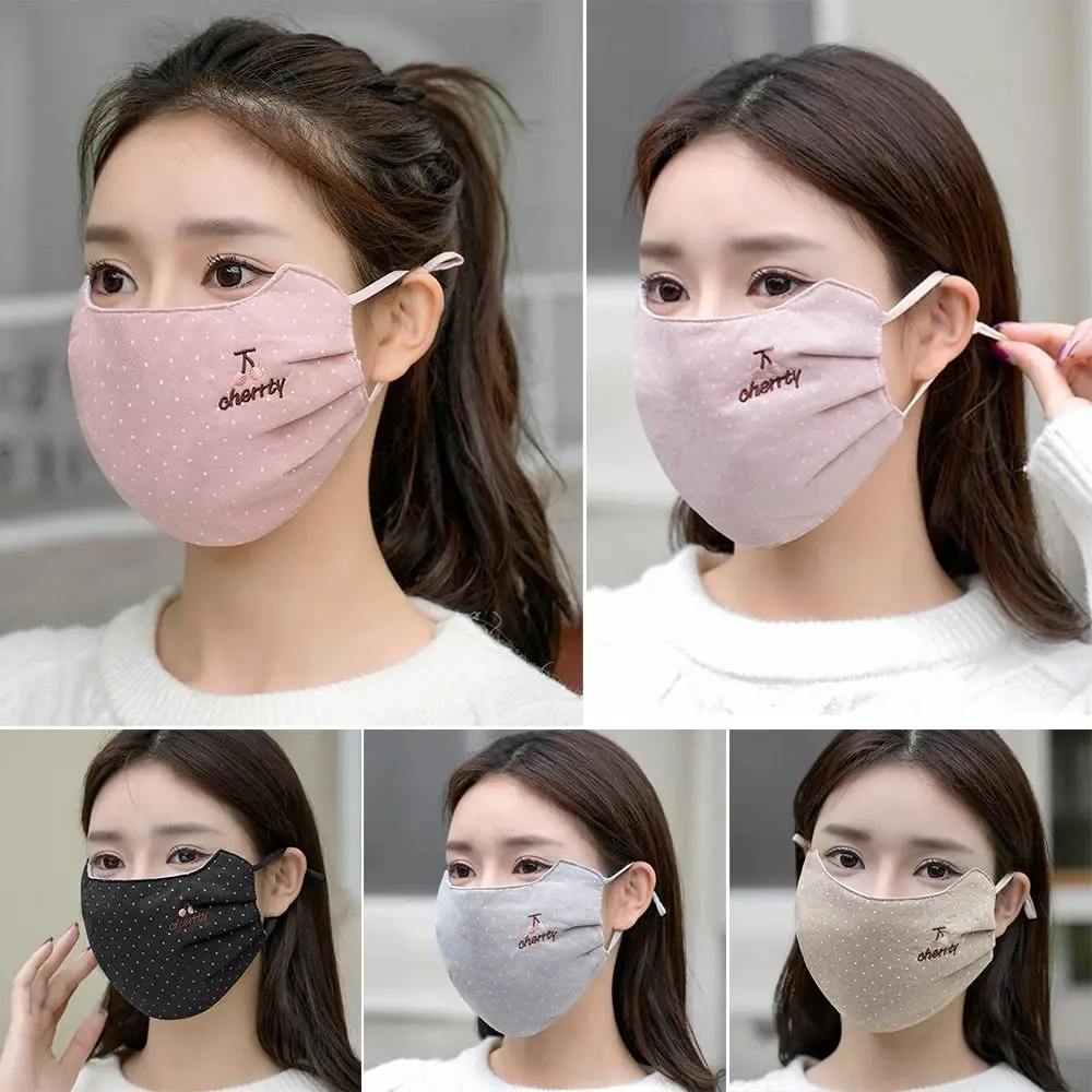 Useful Printed Cycling Mouth Mask Breathable Washable Protection Face Cover Reusable Earloop Mask Outdoor Sports Supplies