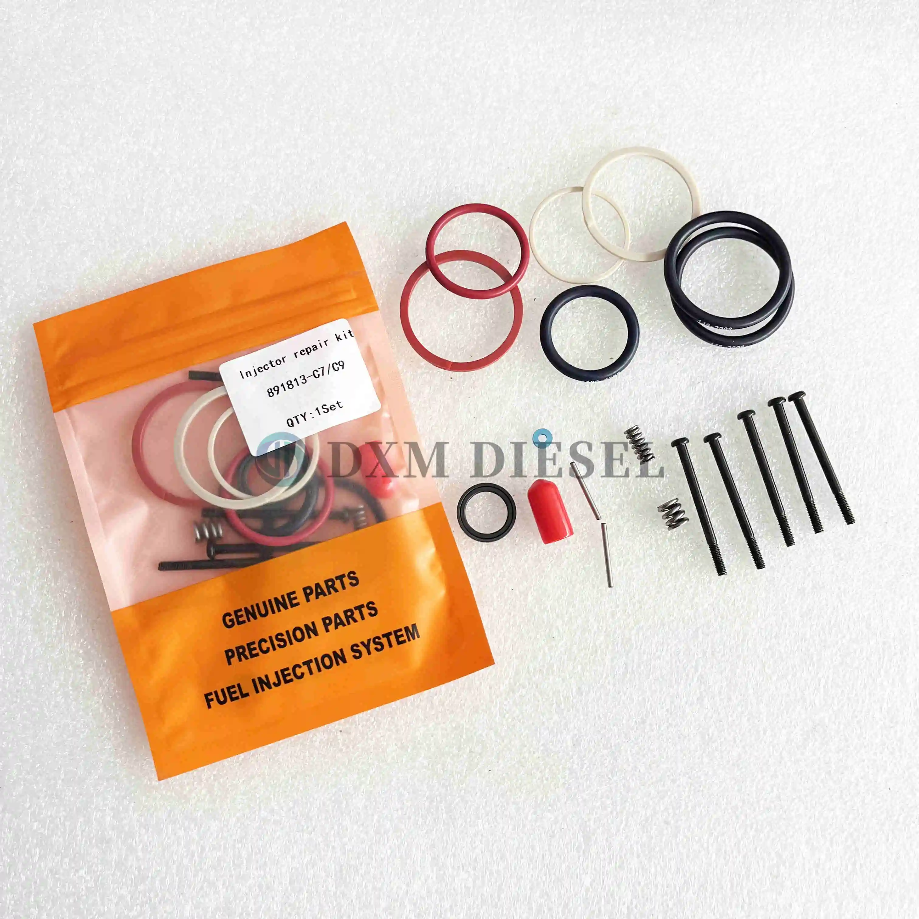 6 bag Common Rail Diesel Injector Repair Kit for CAT C7 C9 297-4841 235-4339 2974841 C7C9 C-9