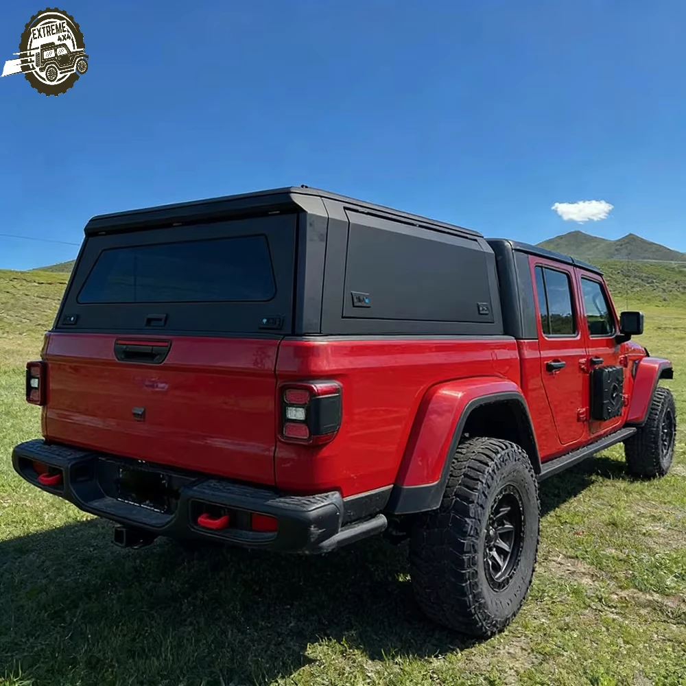 Factory Direct 1 MOQ Premium  Waterproof Long Lasting Pickup Canopy Hardtop Truck Topper Bed Cap No-Drill  GLADIATOR