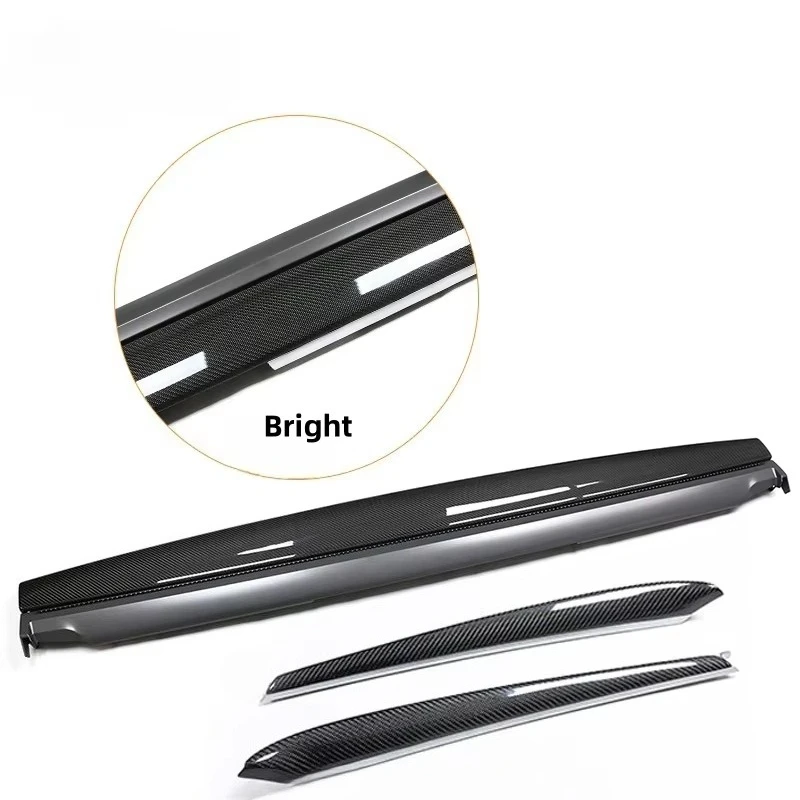 Automotive Parts Suitable for Carbon Fiber Replacement Center Console Panel Front Door Panel Interior Decoration