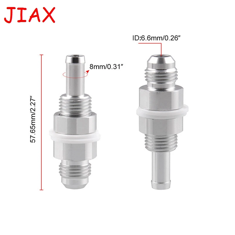 

Top-Rated AN6-5/16 Hose Snap-On Connector, Factory Direct via Ebay, Suitable for Fuel Tanks and Competition Fuel Cells.