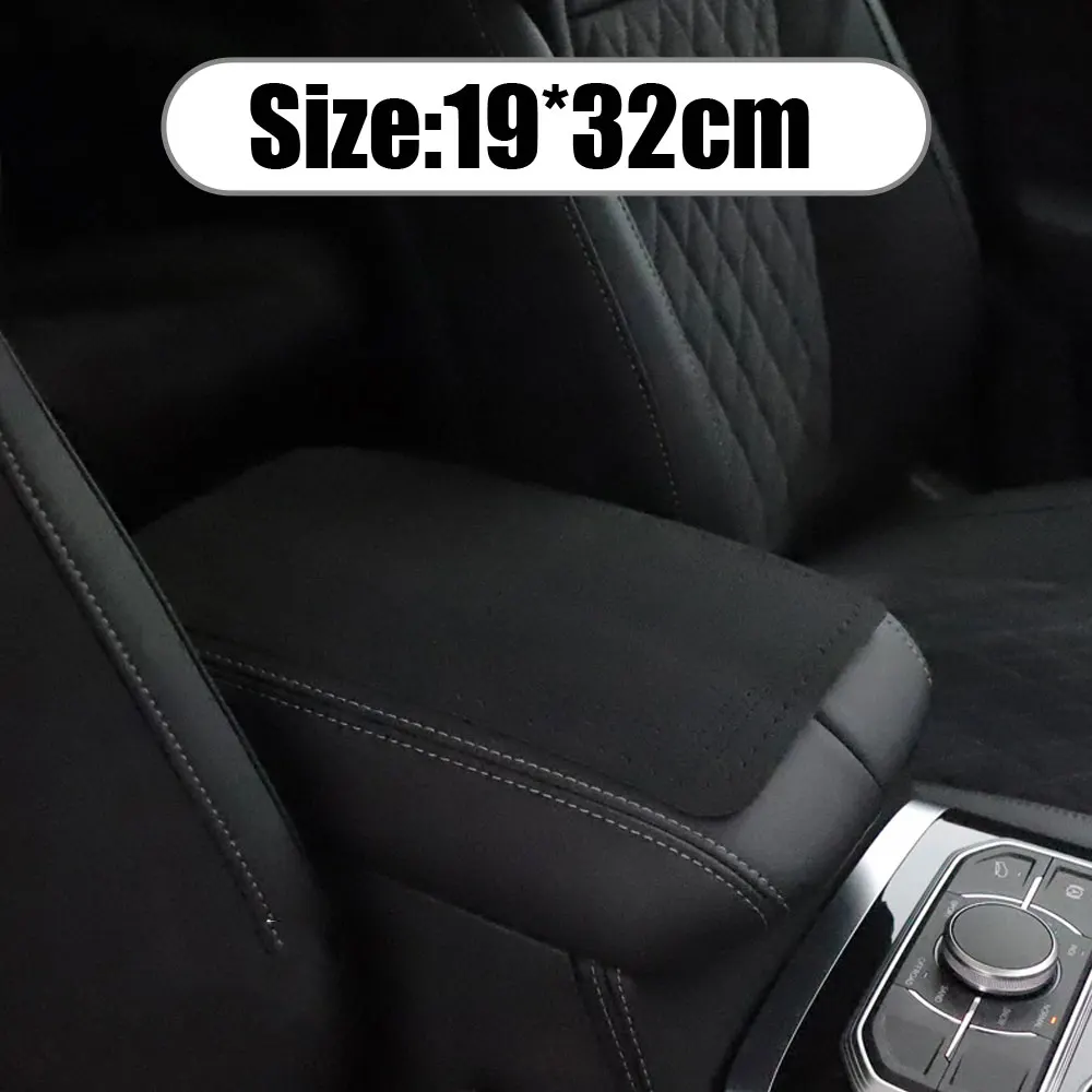 Universal Car Armrest Pad Cover Center Console Box Armrest Box Cover Decor Dust Armrest Protector Mat Car Interior Accessories