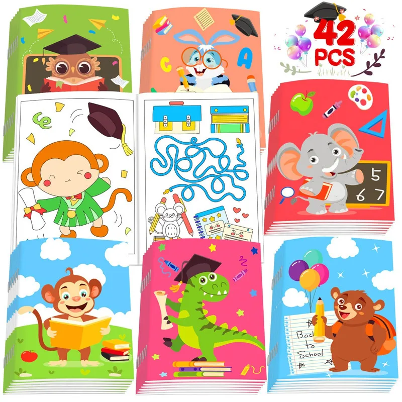 

Graduation Season Maze Book White Silicone Ice Cream Dessert Cups Reusable BPA Free Kids Puzzle Book Kitchen Party Cups