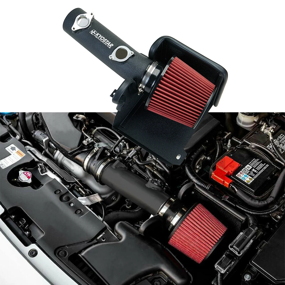 2026 Hot Selling KYOSTAR logo 3'' Car Cold Air Intake System for Accord 2.0L T 2018-2022