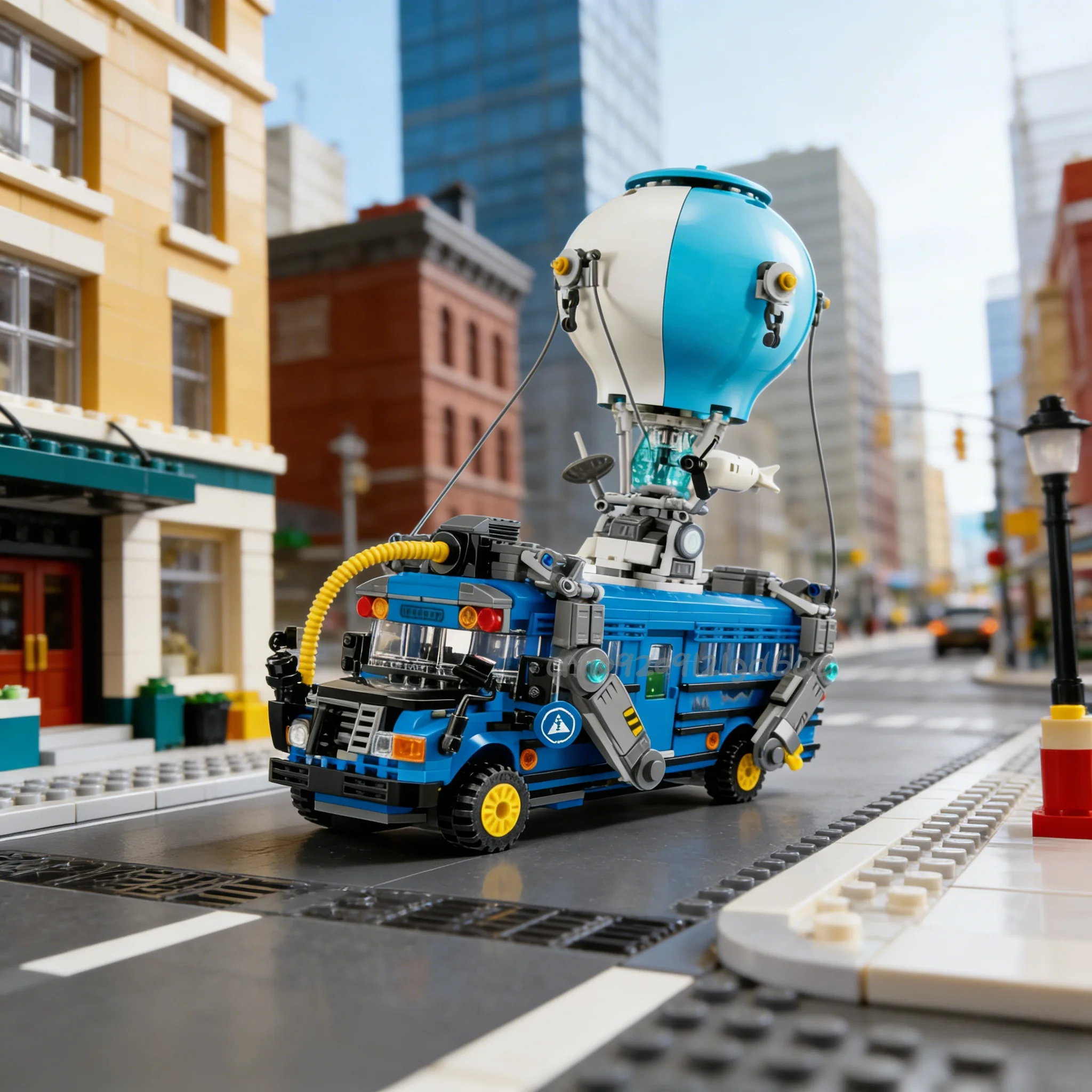 

2025 new Fighting car bus Building blocks children's toys birthday Christmas Gifts