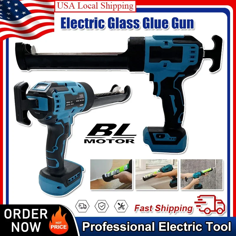 

Электрический клеевой пистолет для стекла Makita, клей для цемента, стекла, герметик, инструмент, беспроводной стеклянный пистолет для наполнения окон, швейный пистолет
