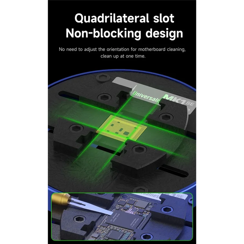 

AT43-MK1 SE приспособление для чипа материнской платы мобильного телефона PCB BGA ремонт многофункциональный крепежный инструмент фиксированный держатель