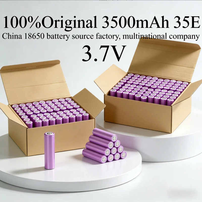 

3500 мАч, 25 А, 3,7 В, 18650, литиевая аккумуляторная батарея высокой мощности, безопасность