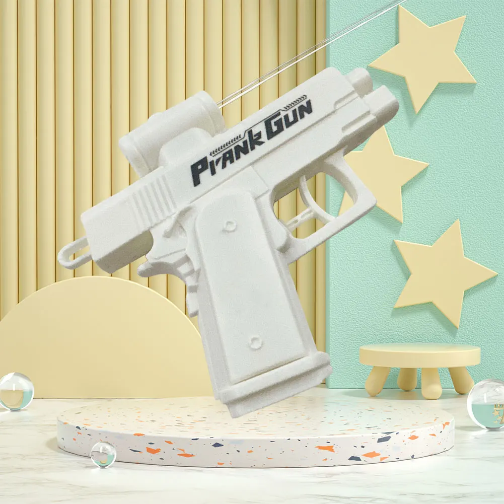 Pistola de agua Pistola de agua inversa Pistola de agua de broma para bromas entre amigos o juegos de fiesta de verano