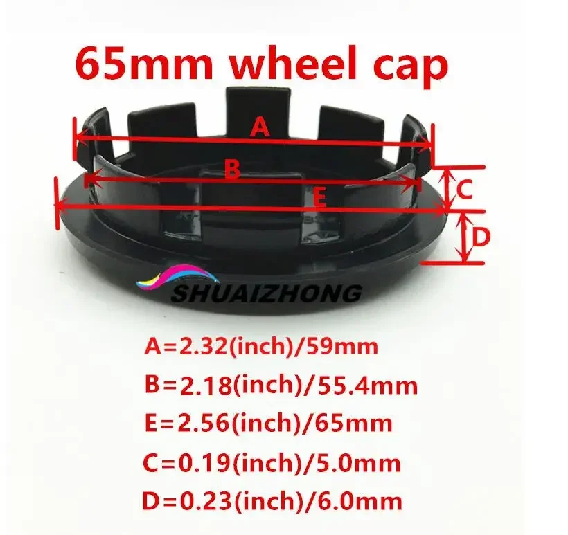 20pcs 3D 56mm 65mm For Skoda Car emblem Wheel hub Center Cap Badge covers sticker Decals Styling accessories view 6