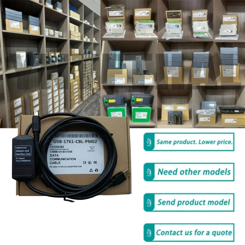 New Original USB-1761-CBL-PM02 Series Plc Programming