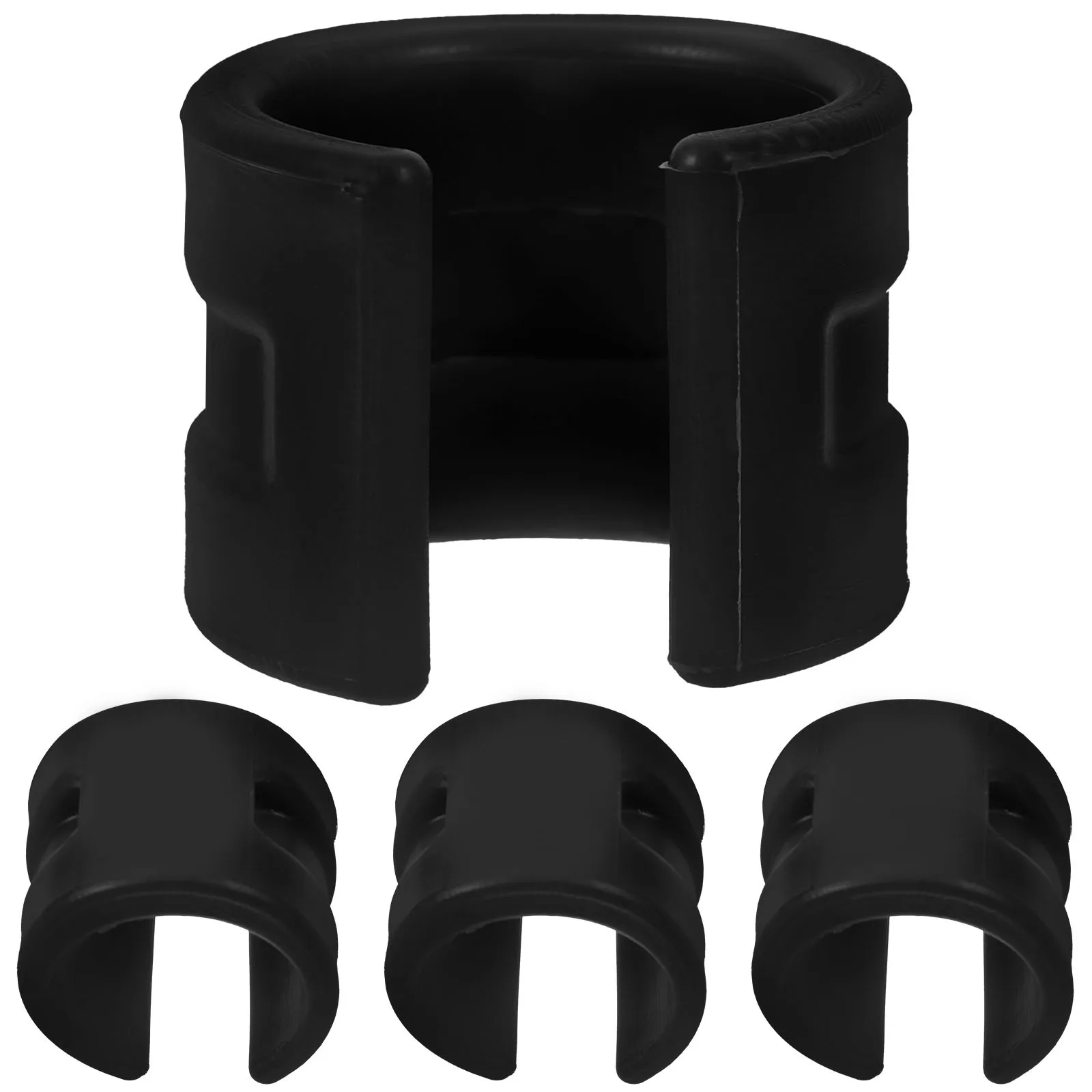 

4pcs Bike Chainstay Protector Guard Durable Rubber Anti-collision Compatible Mountain Bike Frame Cover