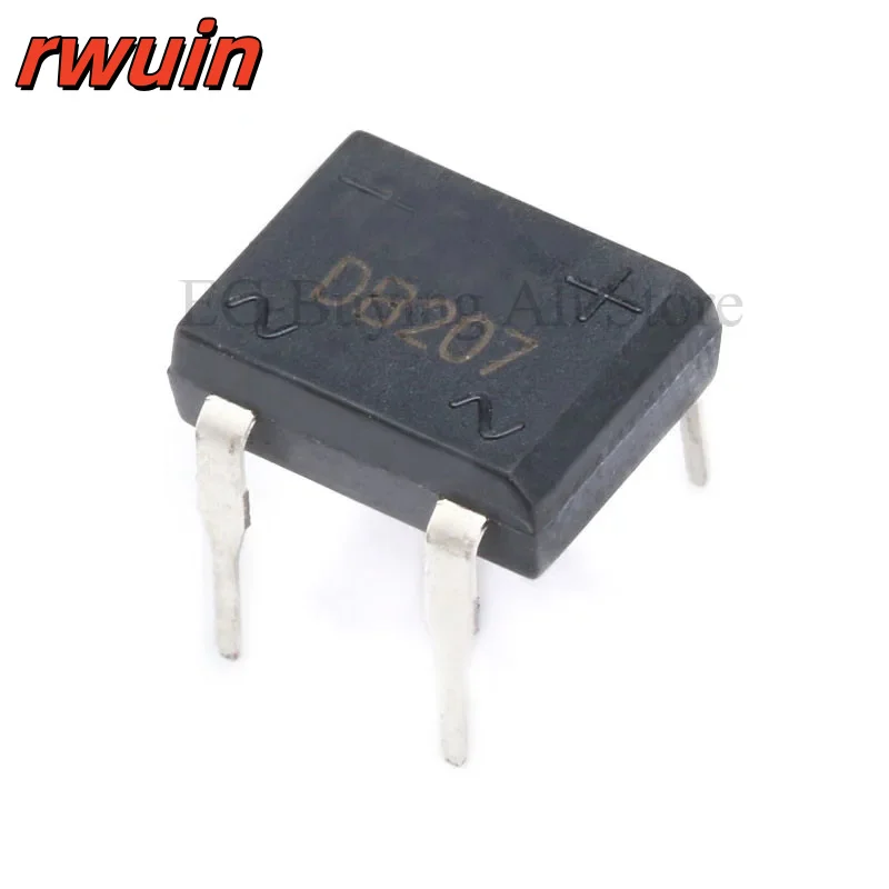 10pcs DB207 DIP SMD DIP-4 Bridge Rectifiers 1000V 1A 1.5A 2A DB157 DB107 DB157S DB207S DB107S SOP-4 Diode Bridge Retifica