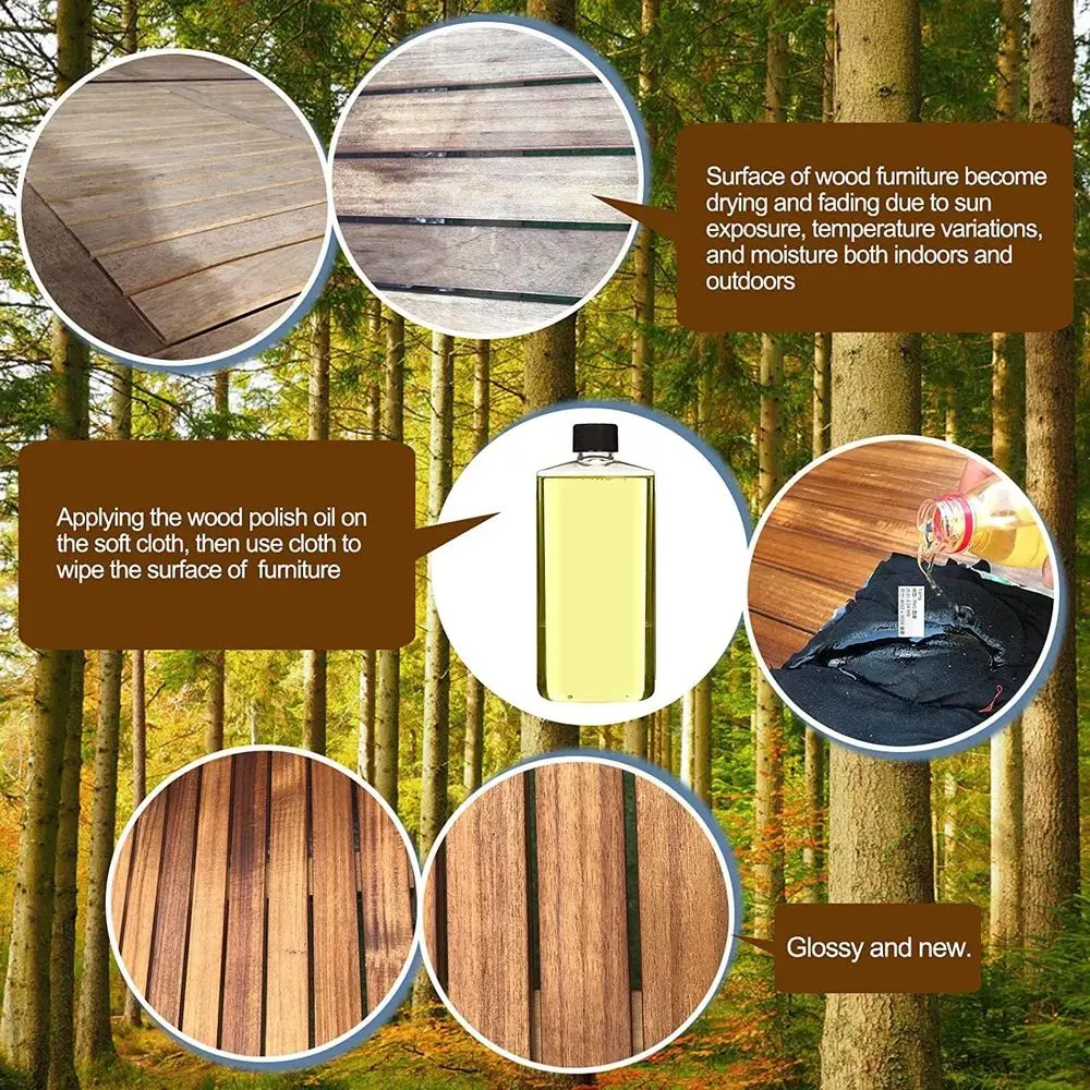 Outdoor 70 Acacia Wood Picnic Table with Benches and Umbrella Hole, Metal Frame Dining Set