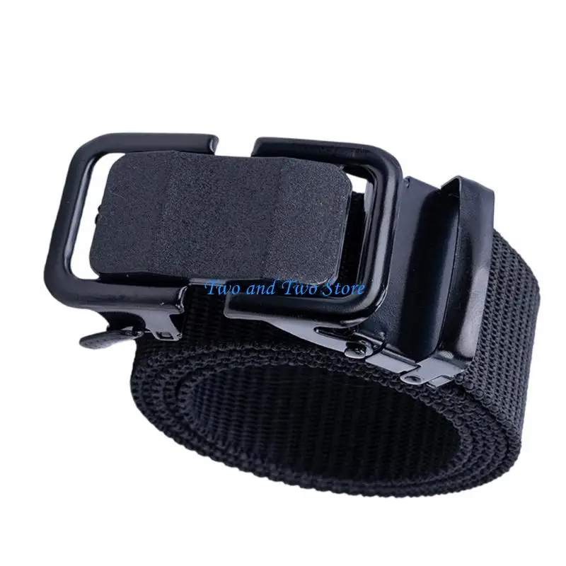 HX6F Automatic Buckle Nylon Woven Belt For Men Suitable For Security Personnel