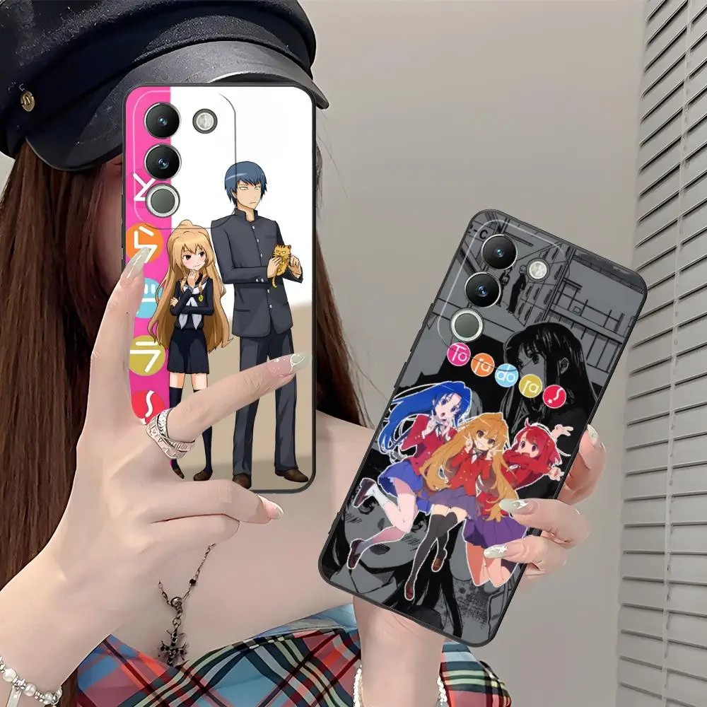 

Чехол для мобильного телефона Anime Toradora для VIVO V60 V50 V40 V30 V29 V27 V25 V23 Pro Lite 5G с цветным принтом, красивая роскошная крышка