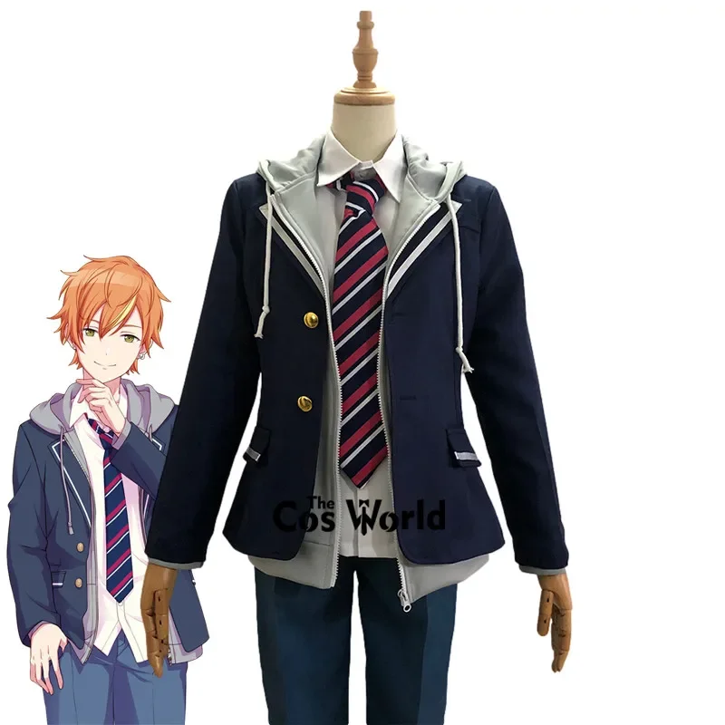 

Project Sekai Colorful Stage Feat Vivid BAD SQUAD Shinonome Akito Kamiyama High School Uniform Outfits Anime Cosplay Costumes